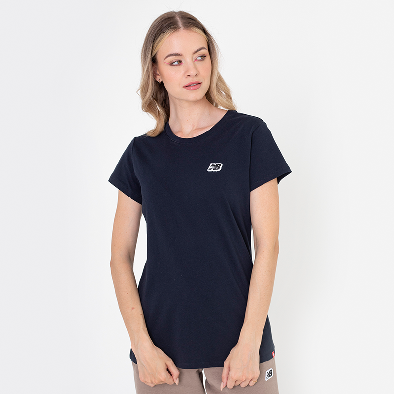 

Póló New Balance WT23600ECL – sötétkék