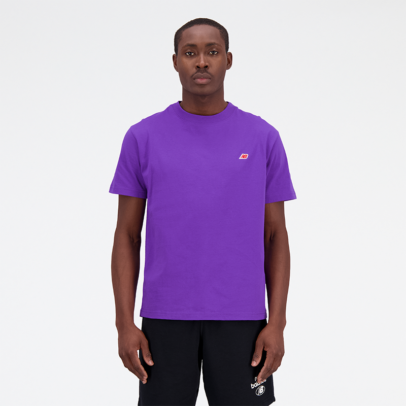 

Férfi póló New Balance MADE in USA MT21543PRP – lila