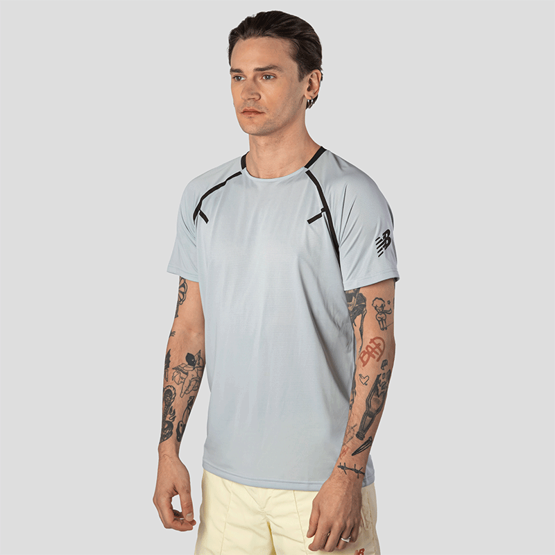 

Férfi futópóló New Balance MT23145LAN – kék