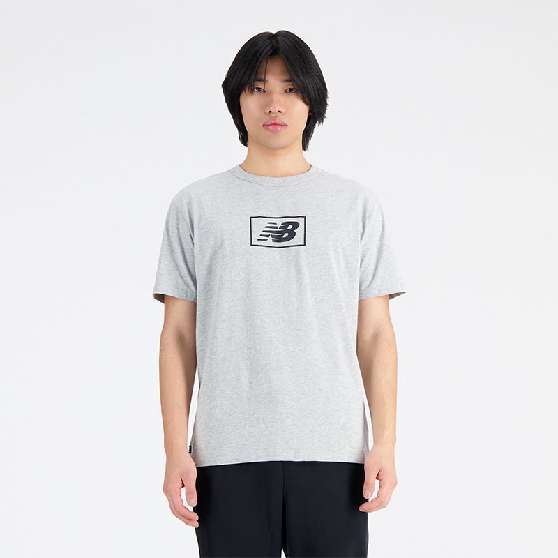 

Férfi póló New Balance MT33512AG – szürke